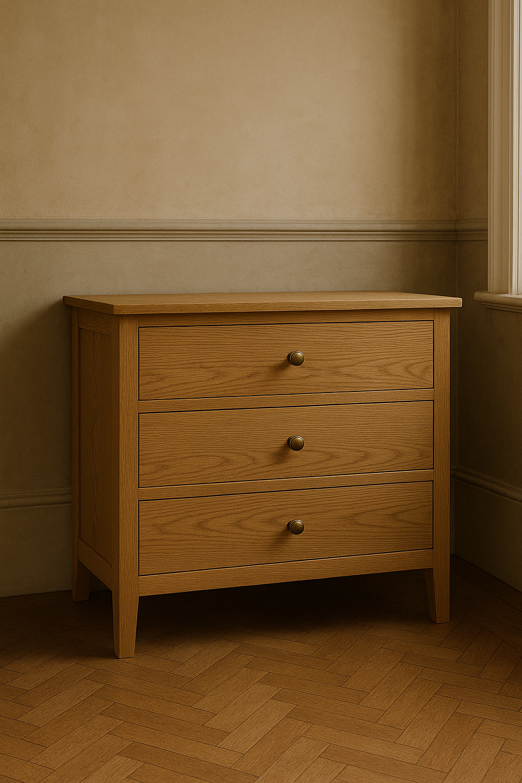 Oak Chest of Drawers